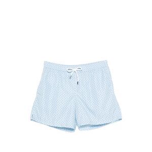 Fedeli Blue Beachwear - Swim Shorts Men